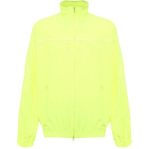 Balenciaga, Heren, Jassen, Geel, Maat: L Polyamide,