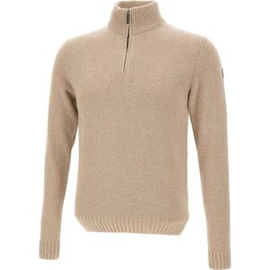 Colmar, Heren, Truien, Beige, Maat: M Wol,