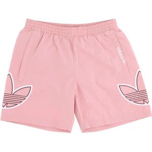 Adidas - Sporty Wonder Mauve - Zwemshort - Roze - 100% Polyamide, Sneldrogende Stof, Elastische Tailleband