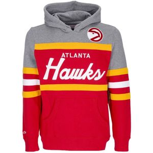 Mitchell & Ness, Heren, Sweatshirts & Hoodies, Rood, Maat: L Katoen,