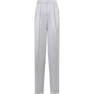 Giorgio Armani, Dames, Broeken, Wit, Maat: L Zijde,