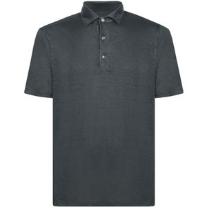 Dell'oglio, Heren, Tops, Groen, Maat: M Linnen,