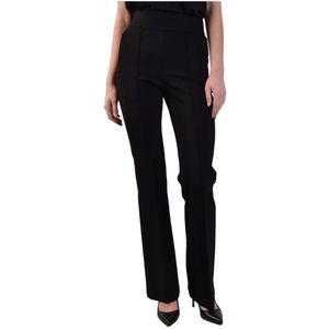 Off White, Dames, Broeken, Zwart, Maat: S Viscose,