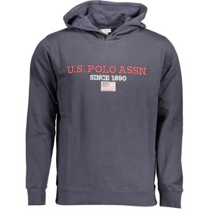 U.s. Polo Assn. - Hoodie - Blauw - Katoen