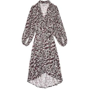 Ganni, Dames, Jurken, Veelkleurig, Maat: M Viscose,