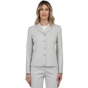 Max Mara, Dames, Jassen, Grijs, Maat: S