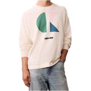 Calvin Klein, Heren, Truien, Wit, Maat: XS