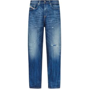 Diesel, Heren, Jeans, Blauw, Maat: W29 L30 Katoen,