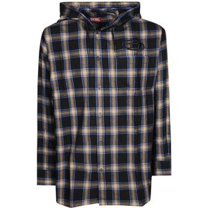 Diesel, Heren, Overhemden, Zwart, Maat: S