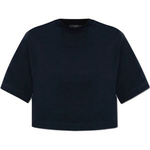 AllSaints, Dames, Tops, Blauw, Maat: M Viscose,