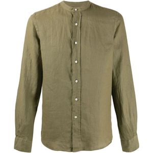 Aspesi, Heren, Overhemden, Groen, Maat: 2XL