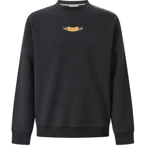 Carlo Colucci, Heren, Sweatshirts & Hoodies, Zwart, Maat: XL