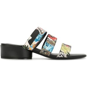 Ferragamo, Dames, Schoenen, Zwart, Maat: 36 1/2 EU Leer,