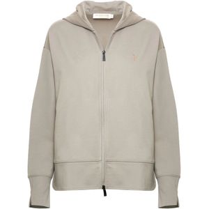 U.s. Polo Assn., Dames, Sweatshirts & Hoodies, Beige, Maat: XS Katoen,