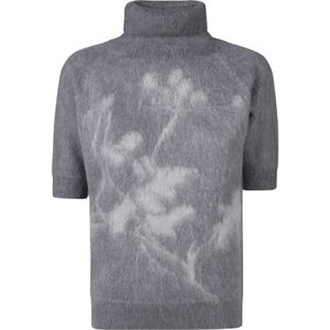 Zanone, Dames, Truien, Grijs, Maat: M Wol,