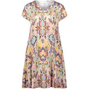 vera mont, Dames, Jurken, Veelkleurig, Maat: L