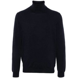 Zanone, Heren, Truien, Blauw, Maat: 3XL Wol,