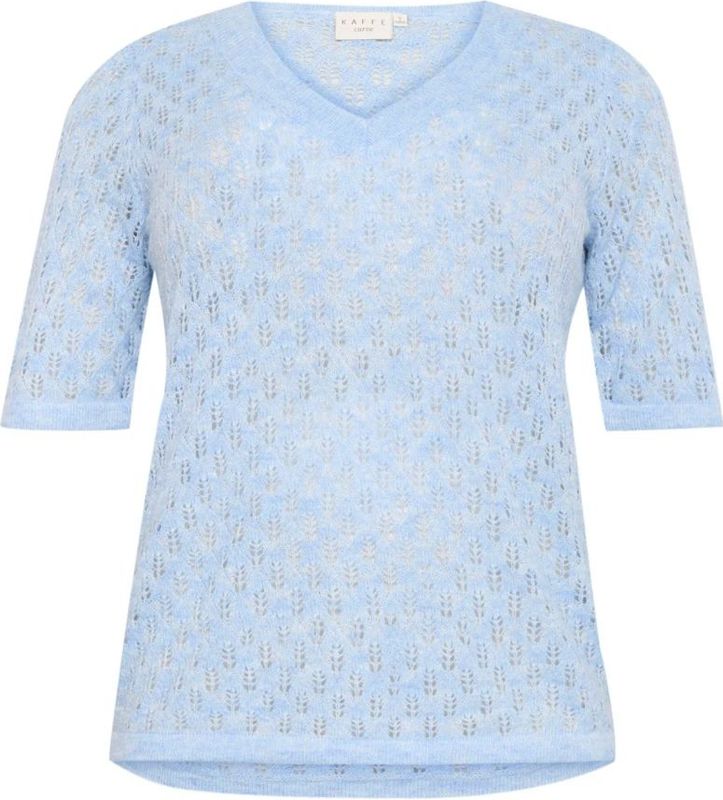 Kaffe Curve - Pullover - Blauw - Dames