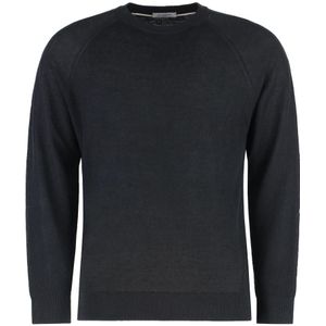 Paolo Pecora, Heren, Truien, Zwart, Maat: M Katoen,