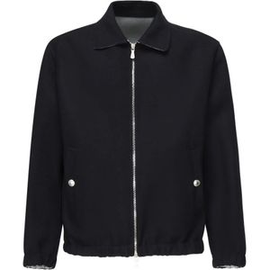 Eleventy, Heren, Jassen, Blauw, Maat: L