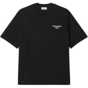 Lacoste, Heren, Tops, Zwart, Maat: L Jersey,