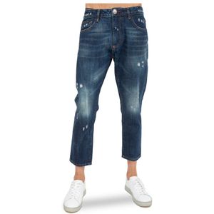 Philipp Plein, Heren, Jeans, Blauw, Maat: W32 Denim,