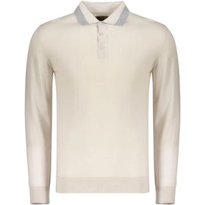 Moorer, Heren, Truien, Beige, Maat: M Wol,