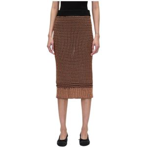 3.1 Phillip Lim, Dames, Rokken, Bruin, Maat: M