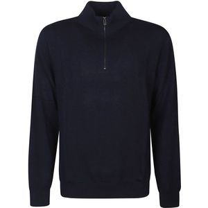 Michael Kors, Heren, Truien, Blauw, Maat: L Wol,