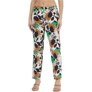 Giorgio Grati, Dames, Broeken, Veelkleurig, Maat: M Katoen,