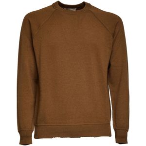 Filippo De Laurentiis, Heren, Truien, Bruin, Maat: S Wol,