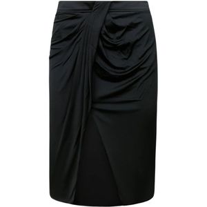 Tom Ford, Dames, Rokken, Zwart, Maat: XS Jersey,