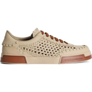 Dolce & Gabbana, Heren, Schoenen, Beige, Maat: 41 EU Leer,