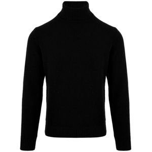 Filippo De Laurentiis, Heren, Truien, Zwart, Maat: M
