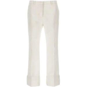 N21, Dames, Broeken, Wit, Maat: XL Denim,