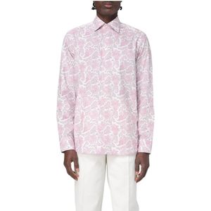 Etro, Heren, Overhemden, Veelkleurig, Maat: XL Katoen,