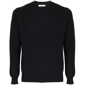 Paolo Pecora, Heren, Truien, Zwart, Maat: M Wol,