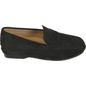 Tod's Platte Schoenen voor Vrouwen , Black , Heren , Maat: 44 EU