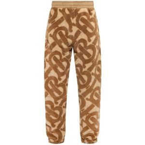 Burberry Beige en Bruin `Dimitri` Trainingsbroek , Brown , Heren , Maat: S