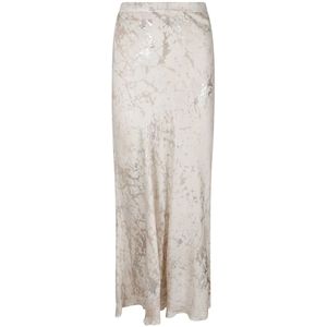 Avant Toi, Dames, Rokken, Beige, Maat: S Zijde,