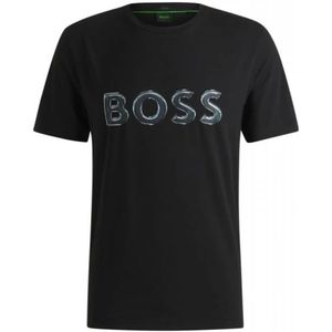 Hugo, Heren, Tops, Zwart, Maat: L