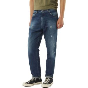 Dondup, Heren, Jeans, Blauw, Maat: W33 Denim,