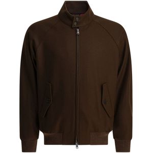 Baracuta, Heren, Jassen, Bruin, Maat: XL Wol,