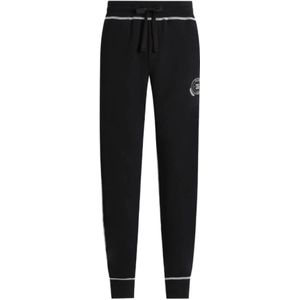 Dolce & Gabbana, Heren, Broeken, Zwart, Maat: L Katoen,