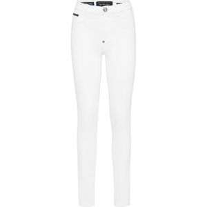 Philipp Plein, Dames, Jeans, Wit, Maat: W24 Denim,