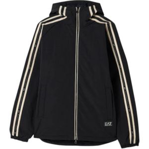 Emporio Armani Ea7, Heren, Jassen, Zwart, Maat: M