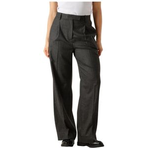 Second Female, Dames, Broeken, Grijs, Maat: XS