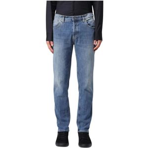 Dondup, Heren, Jeans, Blauw, Maat: W36 Katoen,