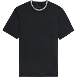 Lyle & Scott, Heren, Tops, Blauw, Maat: 2XL Katoen,