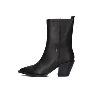 Nubikk Zwarte Liv Bootie Enkellaarsjes , Black , Dames , Maat: 37 EU